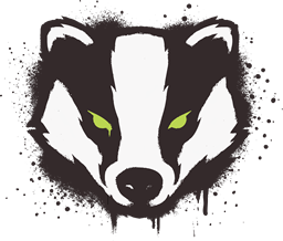 Nature Punkz Badger logo